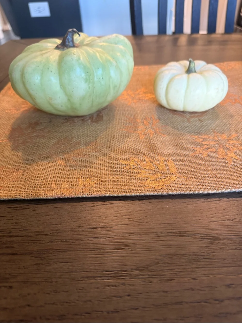 Pottery Barn Candle Gourds- Set of 2